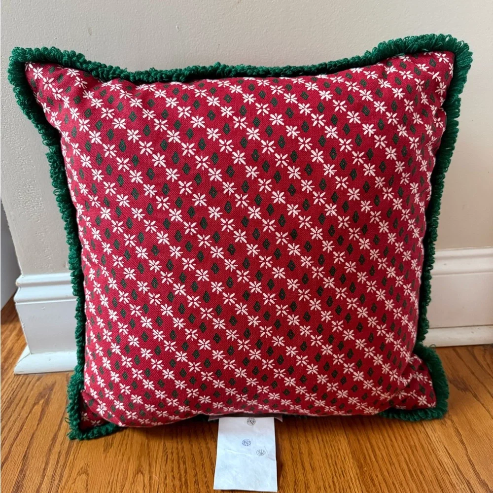 Square 18” Floral Throw Pillow from Threshold, Vibrant Colors, New!